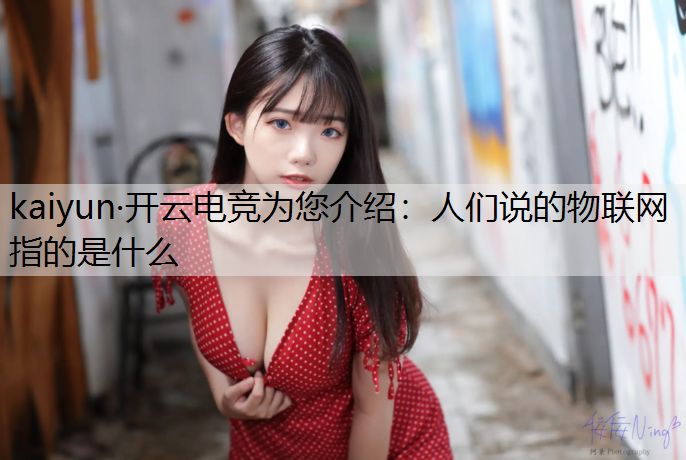 人们说的物联网指的是什么